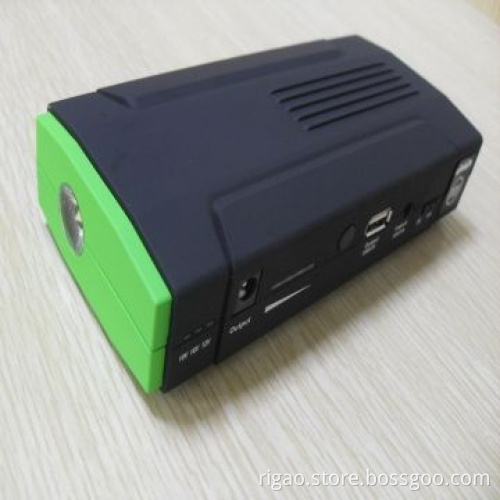 12,800mAh Ultra Portable Lithium-polymer Jump Starter Power Bank Car Kit